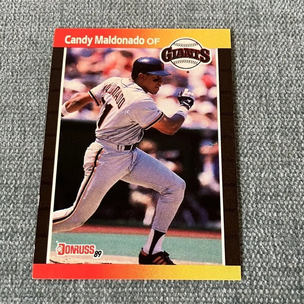 1989 Donruss San Francisco Giants Baseball Card Trading Card